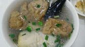 油豆腐線粉湯